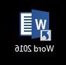 Microsoft Word 2016图标